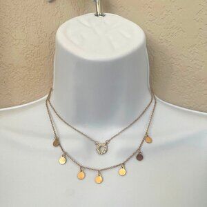 Gold Layered Chain Necklace